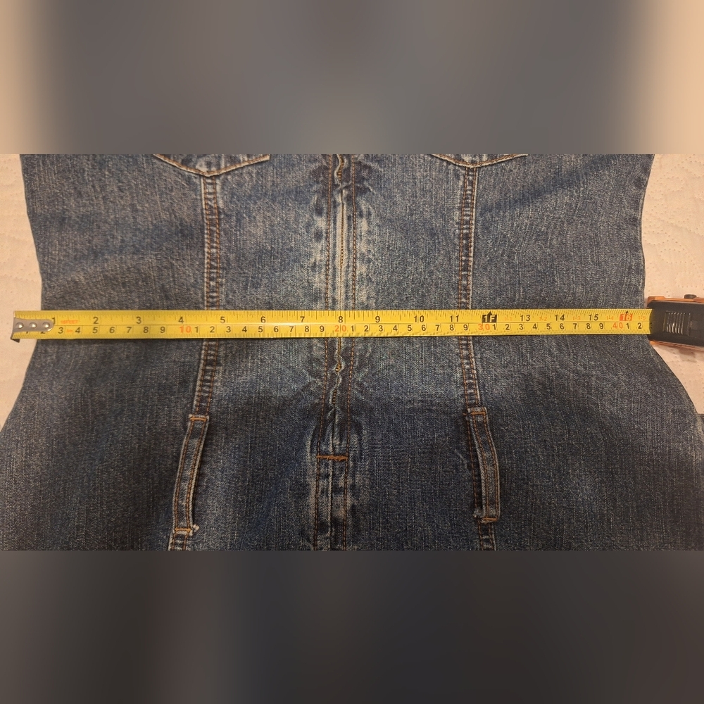 SOLD Reitmans Blue Denim Dress - Picture 9 of 10